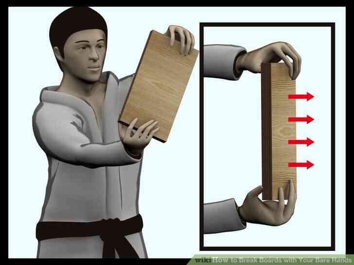 Image intitulée Briser les Planches avec Vos Mains Nues Étape 4